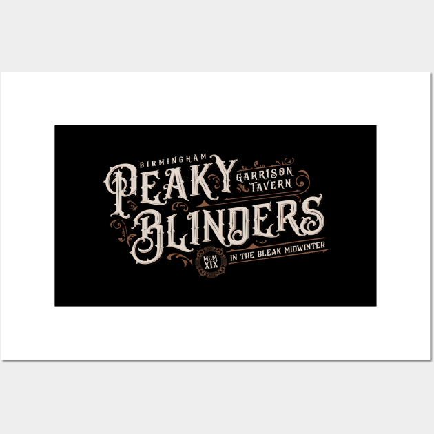 Peaky Blinders Wall Art by SpilloDesign